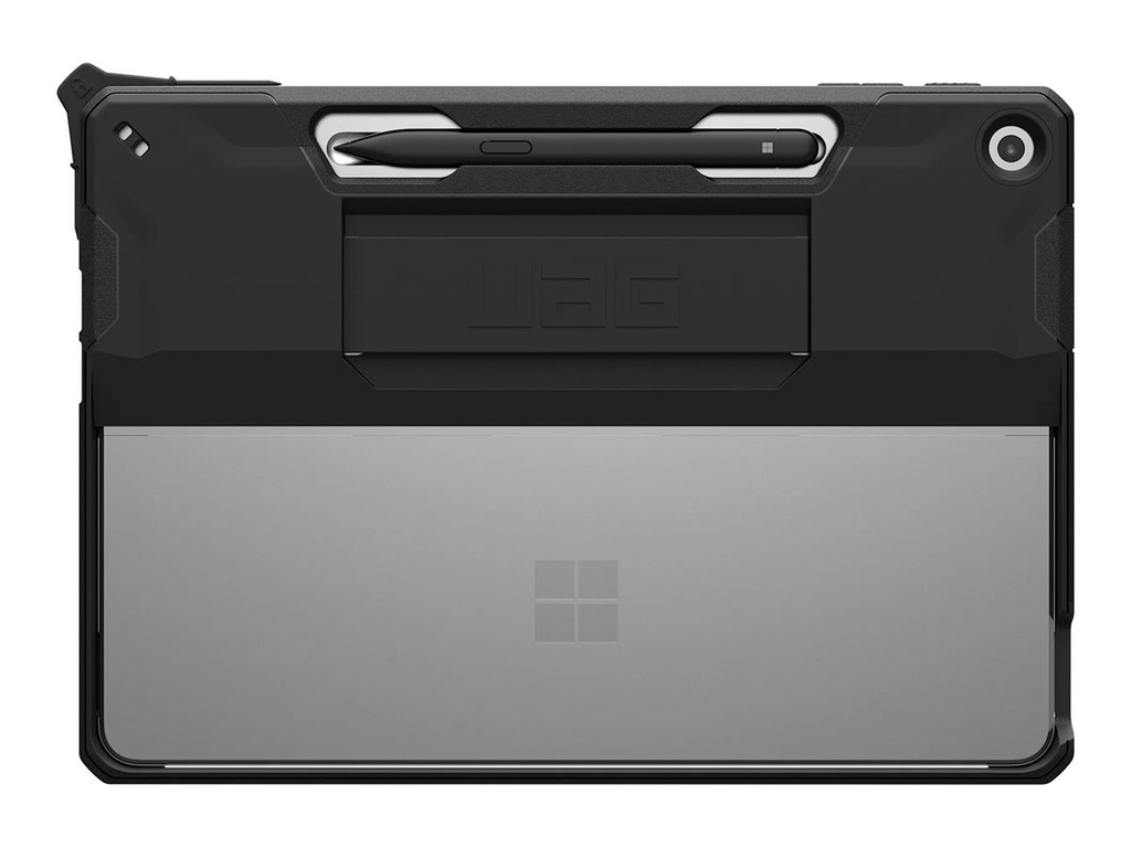 Urban Armor Gear UAG Scout Series - Hintere Abdeckung für Tablet - widerstandsfähig - mit Handgurt - Schwarz - für Microsoft Surface Pro Copilot+ PC (12-inch)