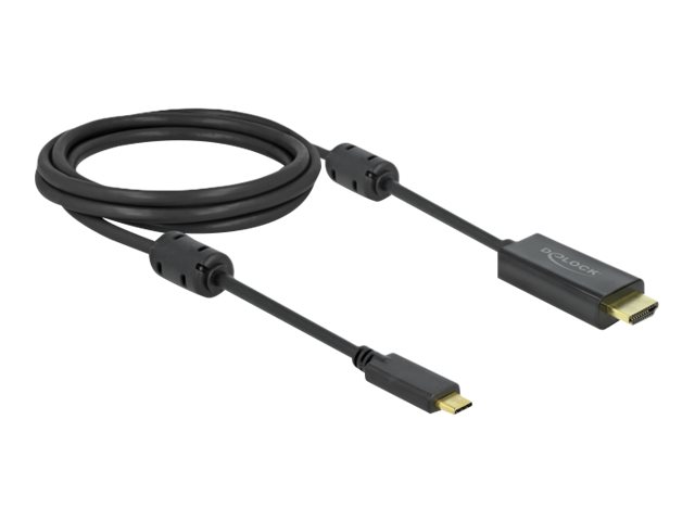 Delock Video- / Audiokabel - 24 pin USB-C männlich zu HDMI männlich