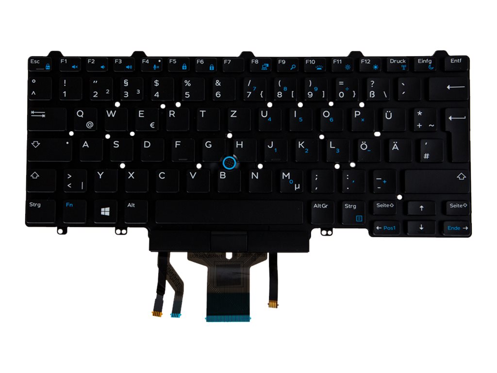 Dell Origin Storage - Ersatztastatur Notebook - hinterleuchtet