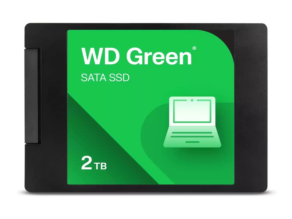 WD Green - SSD - 2 TB - cased - intern - 2.5" (6.4 cm)