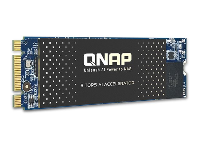 [QAI-M100] QNAP Rockchip RK1808 Cortex-A35 - 3 Tops NPU - M.2 2280 PCIe Gen2 x1 AI - PCI