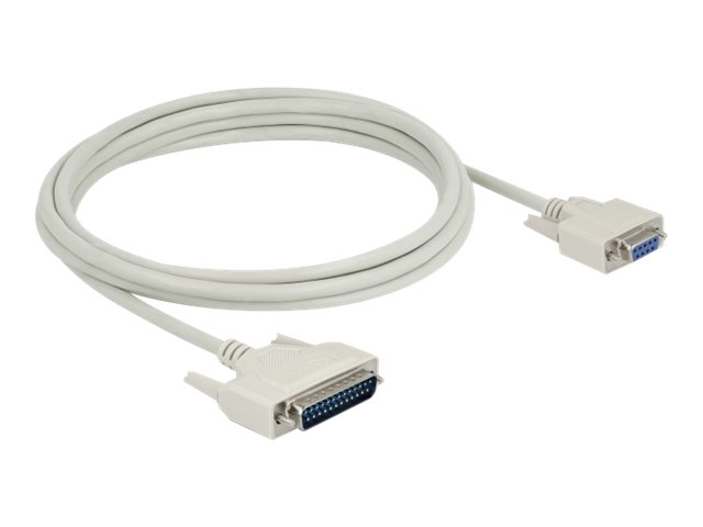 Delock Kabel seriell - DB-25 (M) zu DB-9 (M)