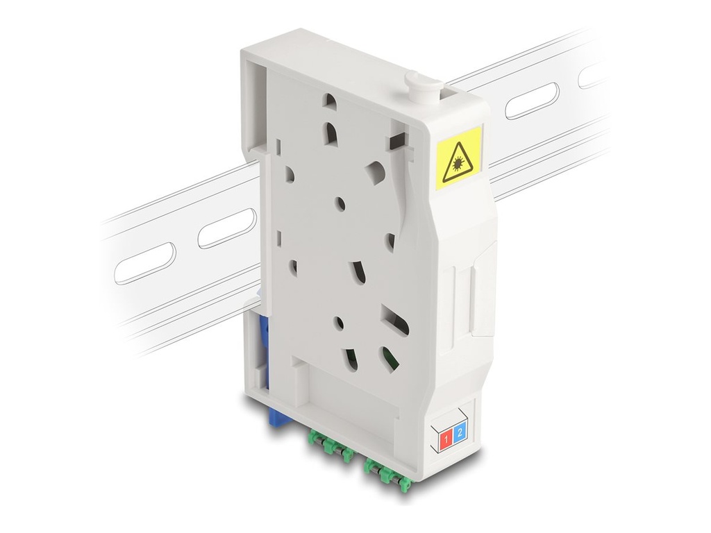 Delock Kabelanschlusskasten - mit Spleißhalter