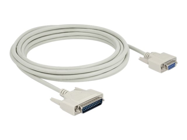 Delock Kabel seriell - DB-25 (M) zu DB-9 (W)