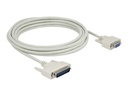 Delock Kabel seriell - DB-25 (M) zu DB-9 (W)