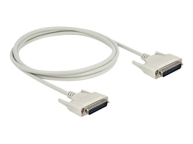 Delock Kabel seriell - DB-25 (M) zu DB-25 (M)