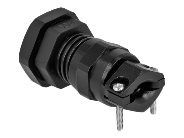 Delock Kabelverschraubung - Schwarz, RAL 9005