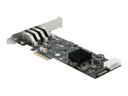 Delock USB-Adapter - PCIe 2.0 x4 Low-Profile
