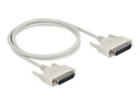 Delock Kabel seriell - DB-25 (M) zu DB-25 (M)