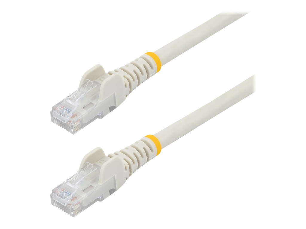 StarTech.com 1m Cat6 UTP RJ45 Gigabit Patchkabel Snagless - Cat 6 Netzwerkkabel mit Schutzmanschette - Cat.6 Patch-Kabel - Weiß - Patch-Kabel - RJ-45 (M)