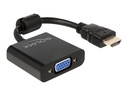 Delock Videoadapter - HD-15 (VGA) weiblich zu HDMI männlich