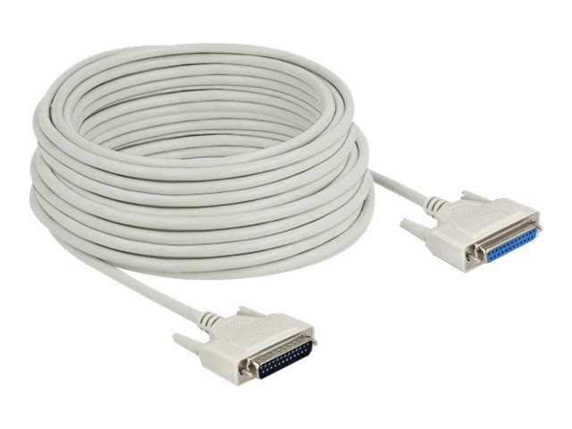Delock Kabel seriell - DB-25 (M) zu DB-25 (W)