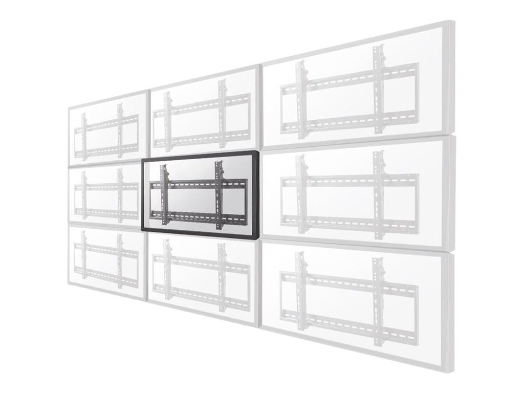 Neomounts LED-VW500 - Halterung - fest - für LCD-Display - Schwarz - Bildschirmgröße: 81.28-190.5 cm (32"-75")