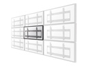 Neomounts LED-VW500 - Halterung - fest - für LCD-Display - Schwarz - Bildschirmgröße: 81.28-190.5 cm (32"-75")