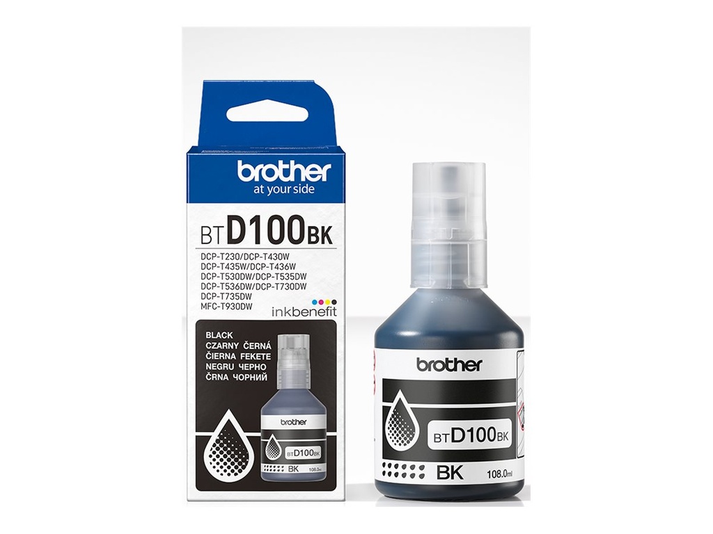 Brother BTD100BK - 108 ml - mit hoher Kapazität