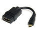 StarTech.com High-Speed HDMI Adapterkabel - auf Micro Kabel - Kabel - Digital/Display/Video