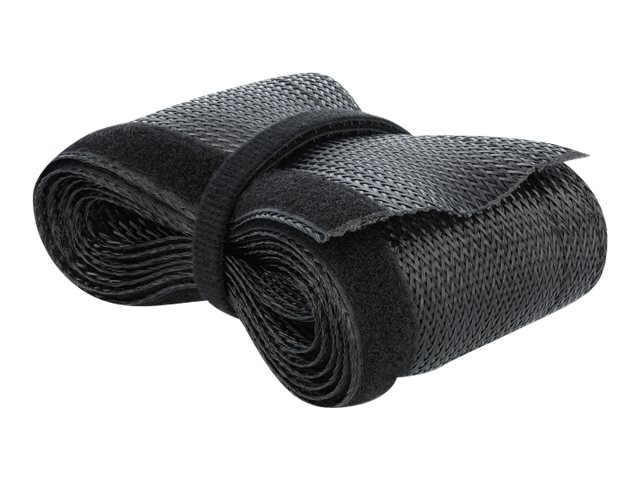 Delock Geflechtschlauch - 5 m - Schwarz