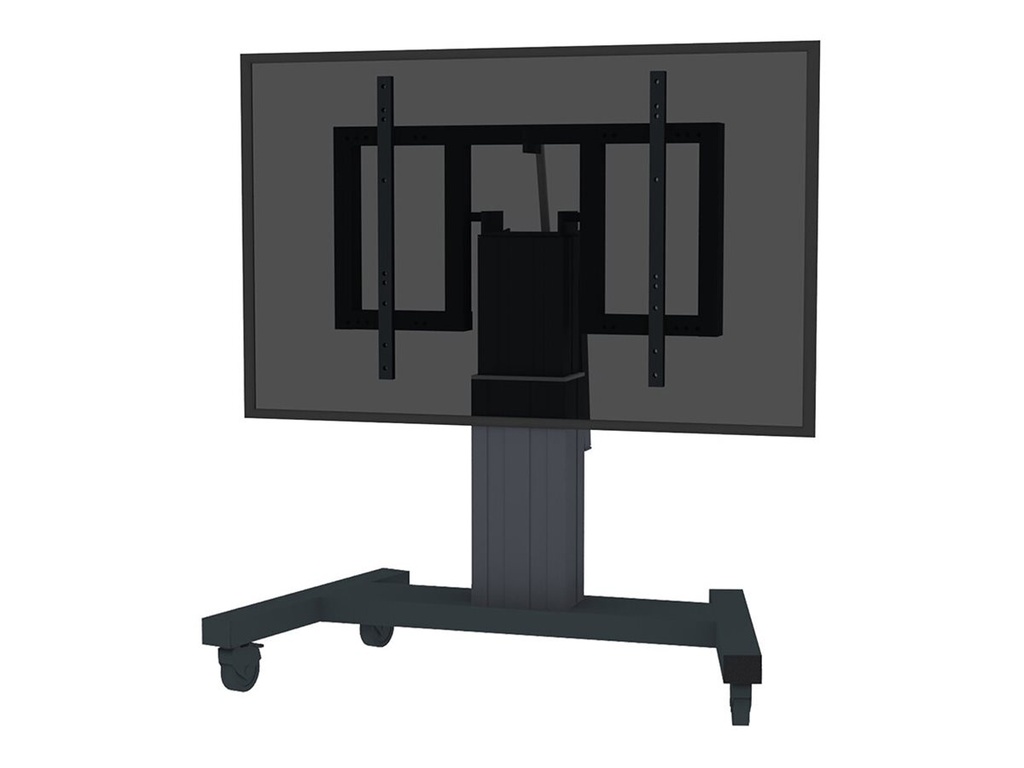 Neomounts PLASMA-M2550T - Wagen - motorisiert - für Flachbildschirm / AV-Ausrüstung - Schwarz, RAL 9005 - Bildschirmgröße: 106.7-254 cm (42"-100")