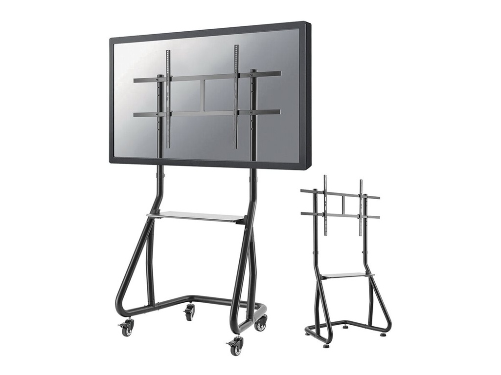 Neomounts NS-M3800BLACK TV-Trolley 60-100" - Schwarz - Stahl - 100 kg - 152,4 cm (60") - 2,54 m (100") - 1000 x 400,1000 x 600,200 x 300,200 x 400,300 x 300,400 x 200,400 x 300,400 x 400,400 x 600,440 x...