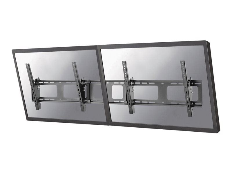 Neomounts NS-WMB200 - Halterung - für 2 LCD-Displays - Schwarz - Bildschirmgröße: 101.6-132.1 cm (40"-52")