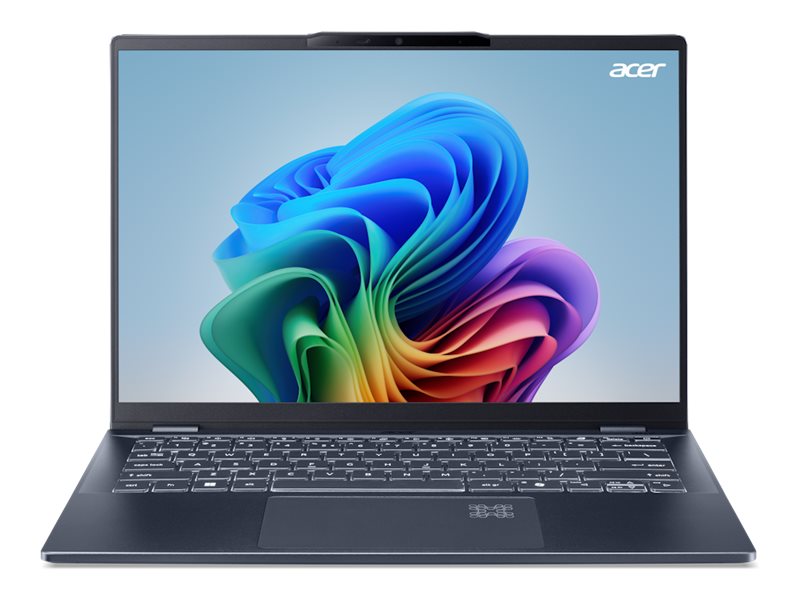 Acer Swift 14 AI SF14-51 - 180°-Scharnierdesign - Intel Core Ultra 7 256V / 2.2 GHz - Evo - Win 11 Home - Intel Arc Graphics 140V - 16 GB RAM - 1.024 TB SSD NVMe - 35.6 cm (14")
