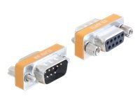 Delock Nullmodemadapter - DB-9 (M) zu DB-9 (W)