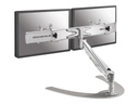 Neomounts FPMA-D940DD - Aufstellung - Voll beweglich - für 2 LCD-Displays - Silber - Bildschirmgröße: 25.4-61 cm (10"-24")