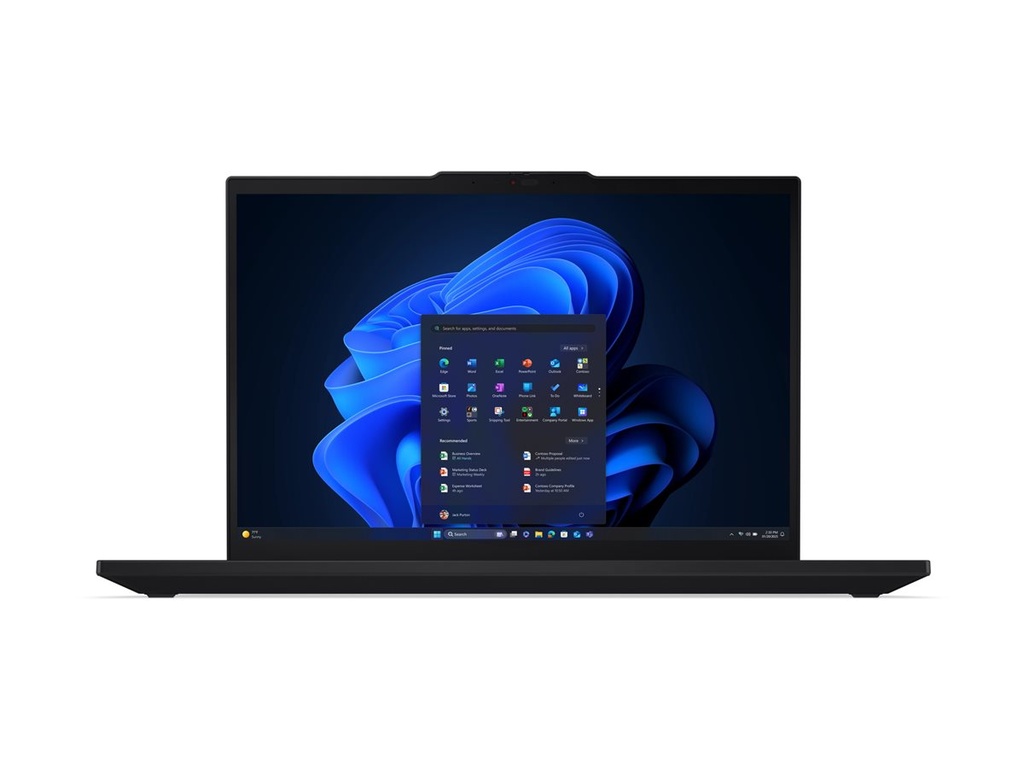 Lenovo ThinkPad T16 Gen 4 21QN - 180°-Scharnierdesign - AMD Ryzen AI 5 PRO 340 / 2 GHz - Win 11 Pro - Radeon 840M - 16 GB RAM - 512 GB SSD TCG Opal Encryption 2, NVMe - 40.6 cm (16")