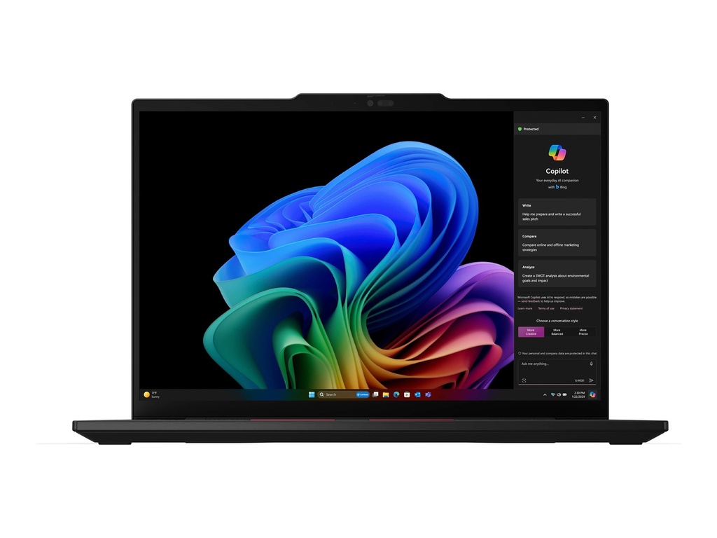 Lenovo ThinkPad T14s Gen 6 21R1 - 180°-Scharnierdesign - Intel Core Ultra 5 225U - Win 11 Pro - Intel Graphics - 16 GB RAM - 512 GB SSD TCG Opal Encryption 2, NVMe - 35.6 cm (14")