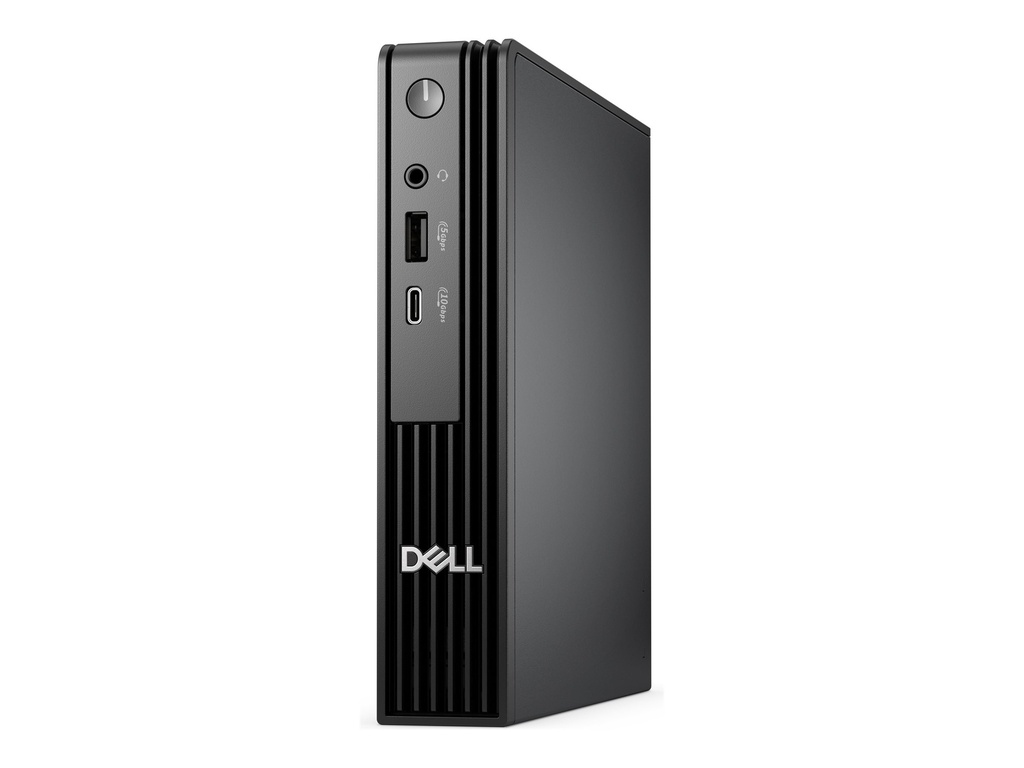 Dell Pro Micro QCM1250 - Micro - Core i7 i7-14700T / 1.3 GHz - RAM 16 GB - SSD 512 GB - NVMe, TLC - UHD Graphics 770 - 1GbE, Bluetooth, Wi-Fi 6E - WLAN: Bluetooth, 802.11a/b/g/n/ac/ax (Wi-Fi 6E)
