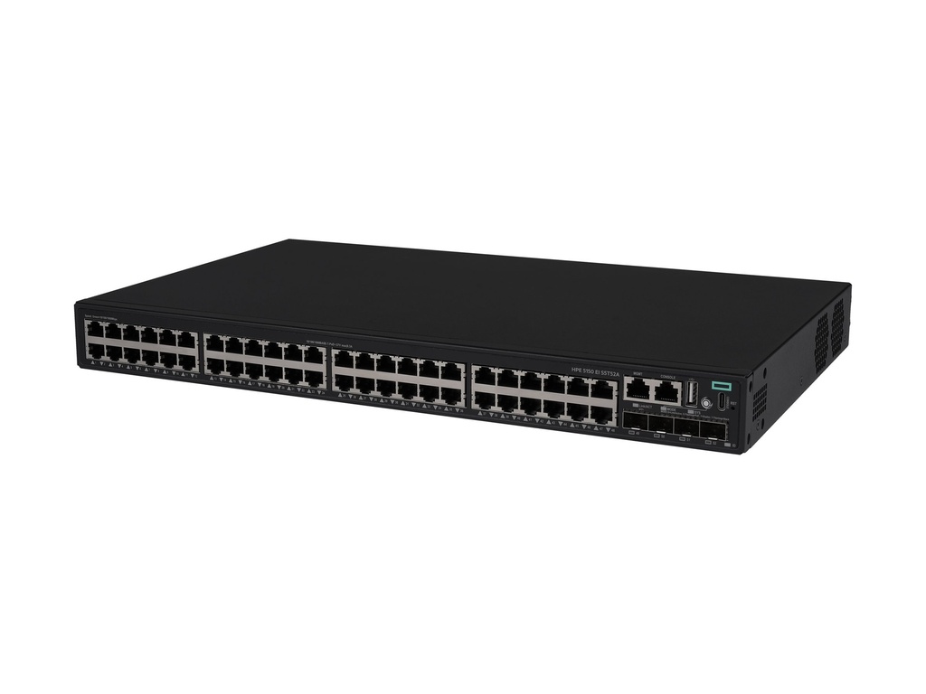HPE Networking Comware 5150EI 48p 10M/100M/1G PoE+ 4p SFP+ 1G/10G Switch - Switch - L3 - managed - 48 x 10/100/1000Base-T (PoE+)