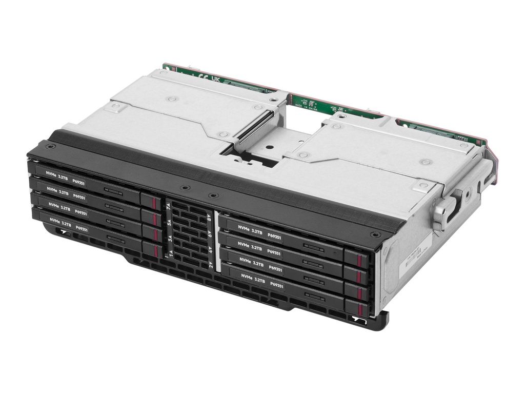 HPE Gehäuse für Speicherlaufwerke - Gen12 8EDSFF