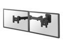 Neomounts FPMA-W960D - Halterung - Voll beweglich - für 2 LCD-Displays - Schwarz - Bildschirmgröße: 25.4-68.6 cm (10"-27")