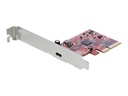 StarTech.com Startech 1-Port USB-C PCIe Adapter - USB-C SuperSpeed 20 Gbit/s PCI Express 3.0 x4 Host Controller Karte - Win/Linux/macOS (PEXUSB321C)