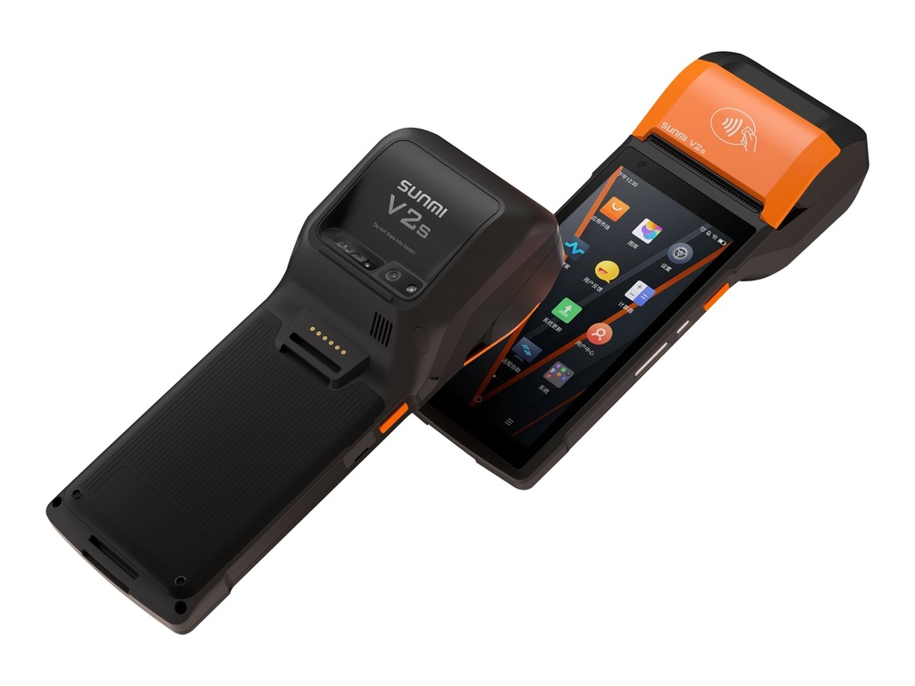 Sunmi V2s - Datenerfassungsterminal - robust - Android 11 - 16 GB - 14 cm (5.5")