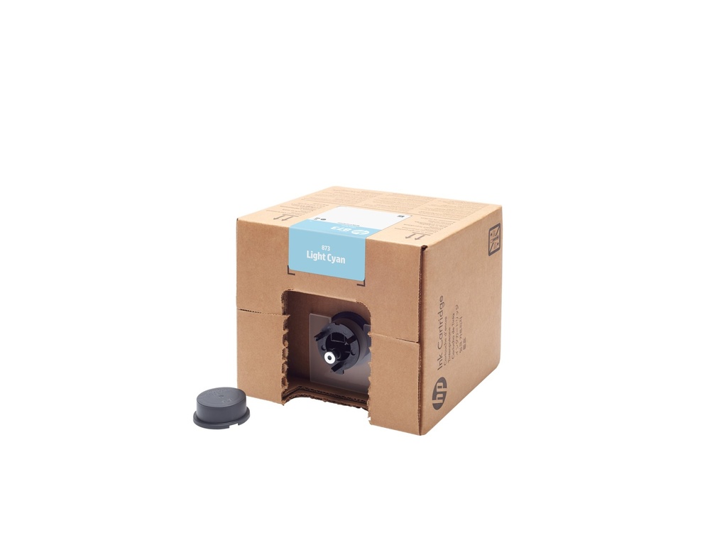 HP 873 - 3 L - hell Cyan - original - Latex