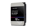 WD Ultrastar DC HC555 - Festplatte - Rechenzentrum - 12 TB - intern - 3.5" (8.9 cm)