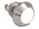 Delock Drücktaster - for installation 12 mm, 2 x screw terminal