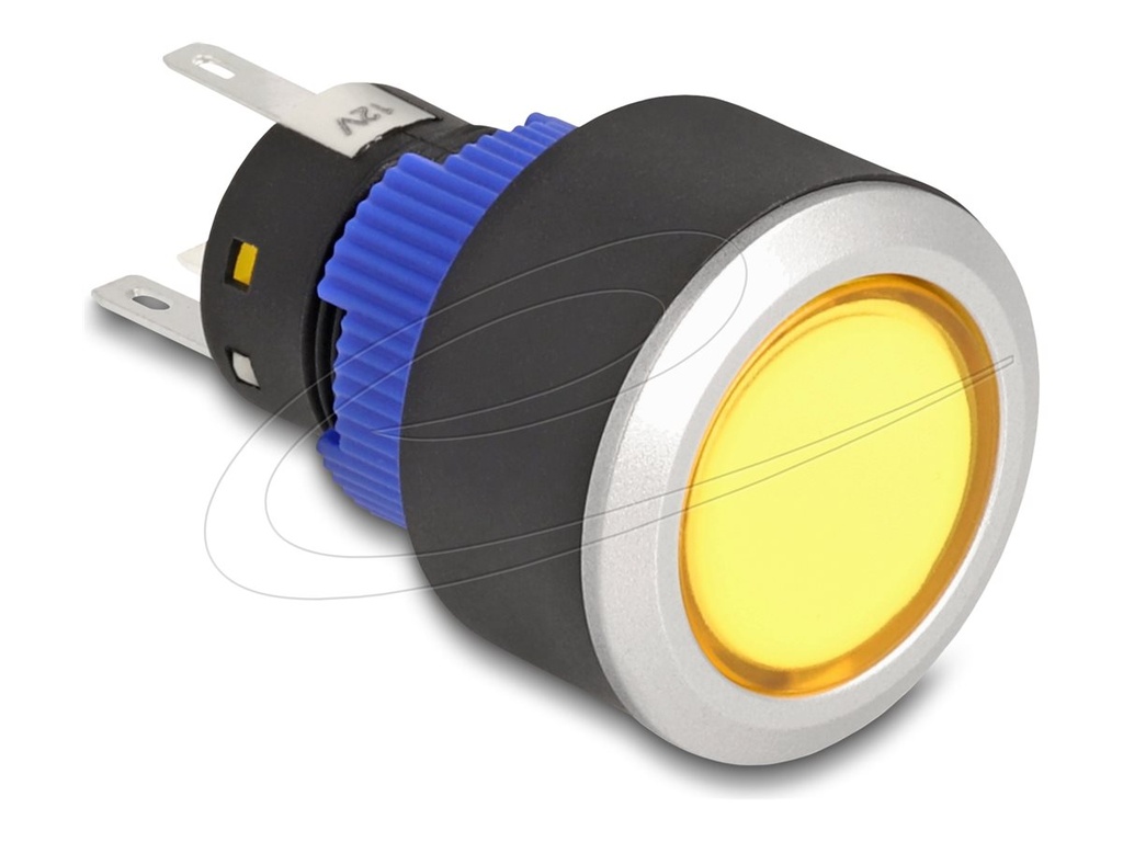 Delock Drücktaster - for Installation 22 mm, 5 x solder connection