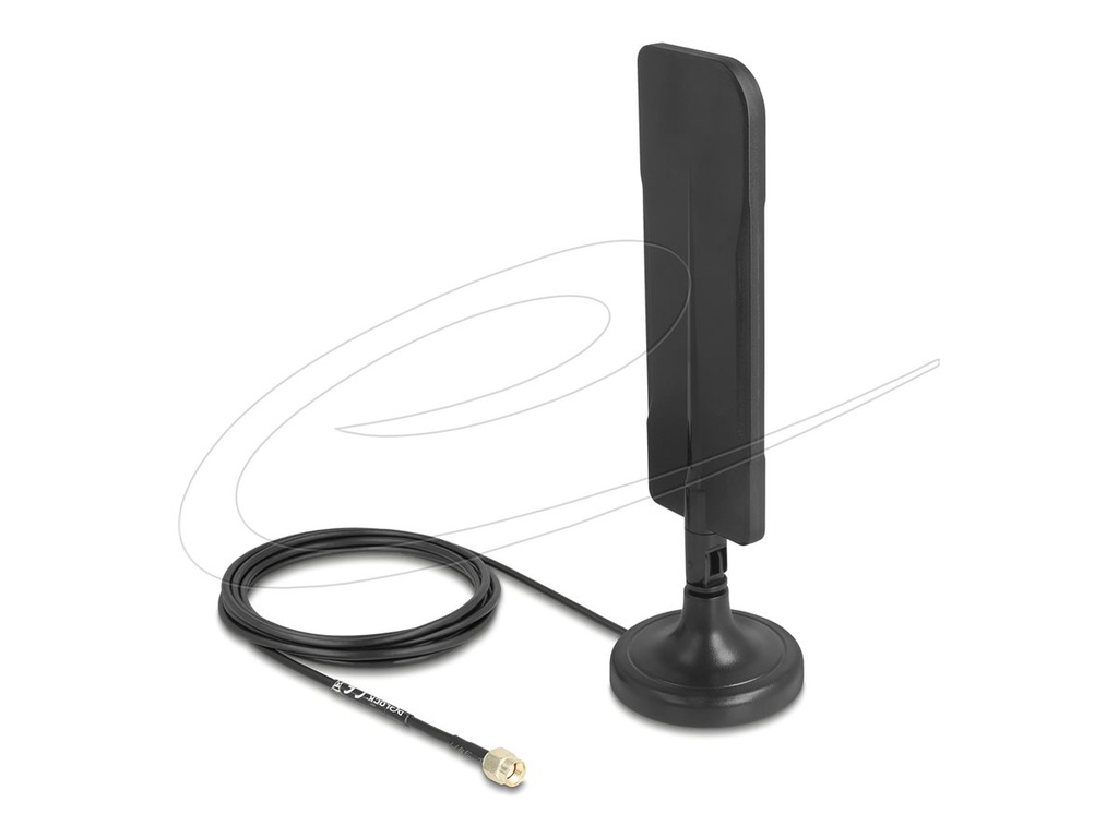 [10038] Delock Antenne - Dipol - Wi-Fi - 3 dBi - ungerichtet