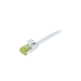 Synergy 21 Patchkabel RJ45 CAT6A 500Mhz grau S/FTP slimline rund d - Kabel - Digital/Daten