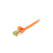 Synergy 21 Patchkabel RJ45 Cat6a 500Mhz orange S/FTP slimline rund d - Kabel - Digital/Daten