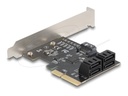 Delock Schnittstellenadapter - SATA 6Gb/s - Low-Profile