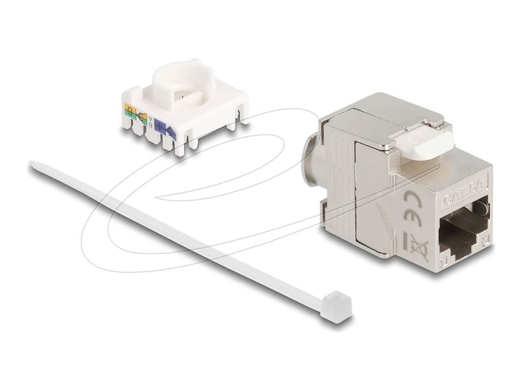 Delock Keystone-Modul - RJ-45 (W) zu LSA (W)