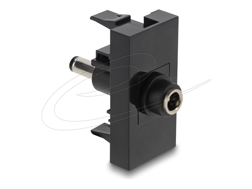 Delock Easy 45 - Einrastmodul - DC 5,5 x 2,1 mm (weiblich)