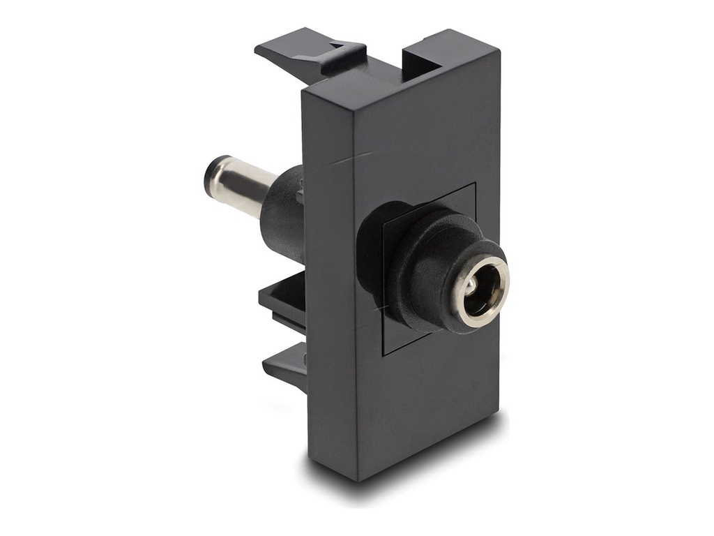 Delock Easy 45 - Einrastmodul - to DC 5.5 x 2.1 mm male - DC 5,5 x 2,5 mm (weiblich)