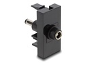 Delock Easy 45 - Einrastmodul - to DC 5.5 x 2.1 mm male - DC 5,5 x 2,5 mm (weiblich)