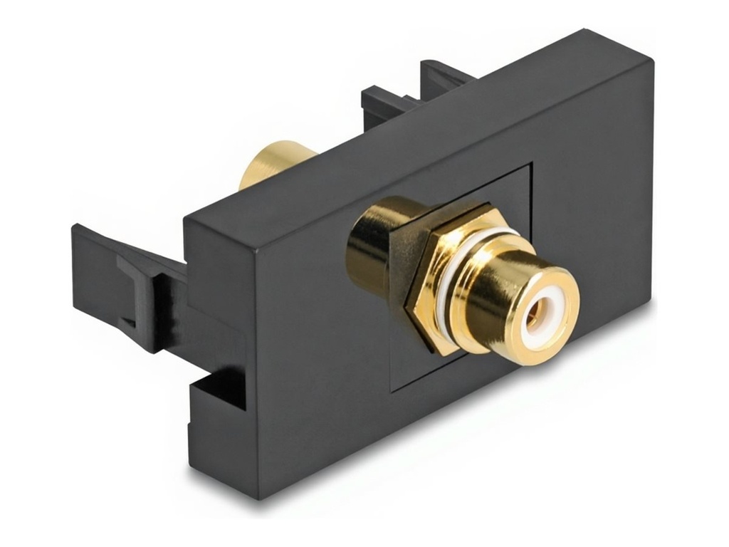 Delock Easy 45 - Einrastmodul - vergoldet - RCA