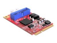 Delock MiniPCIe I/O PCIe full size x USB 3.0