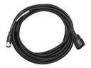 Zebra Seriell / Netzkabel - M12 (4-polig) zu